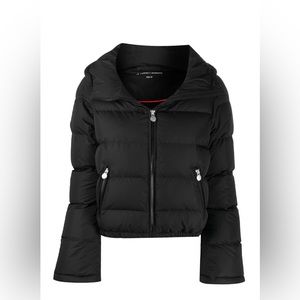 PERFECT MOMENT, Black Polar Flare Down Ski Jacket, Size Large